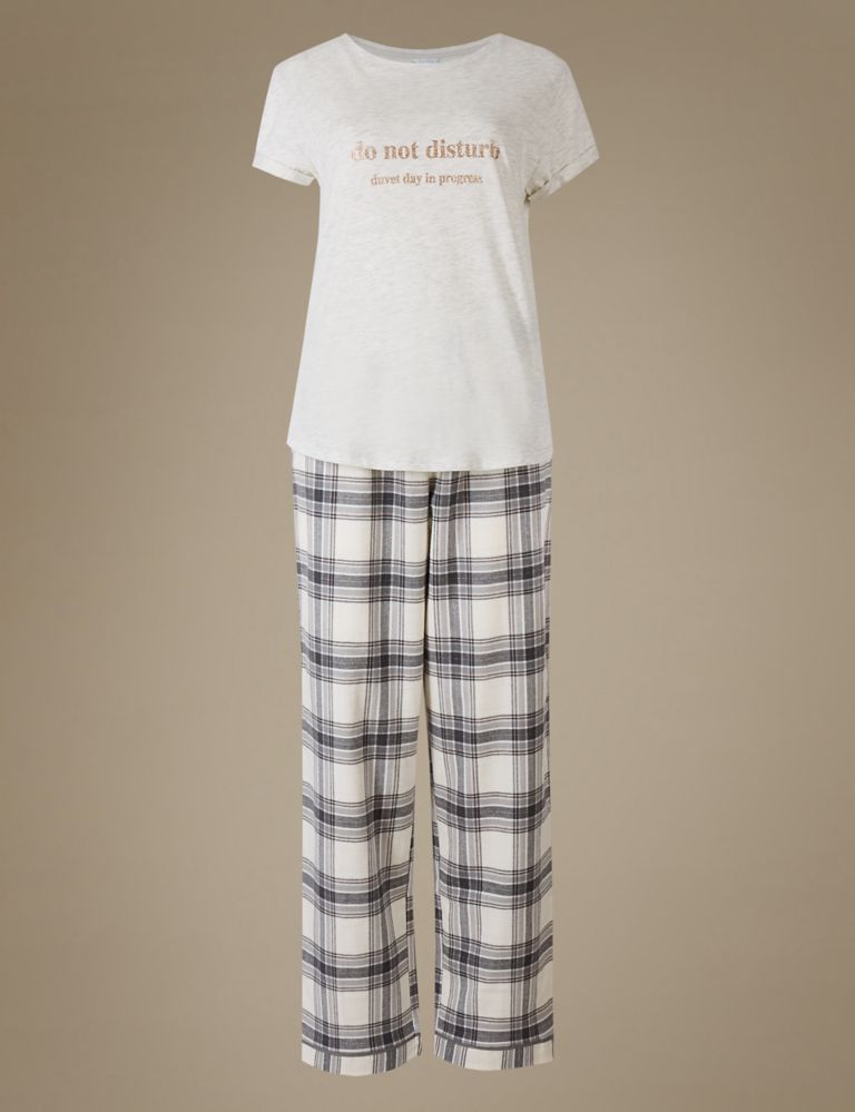 Printed Short Sleeve Pyjamas 2 of 6