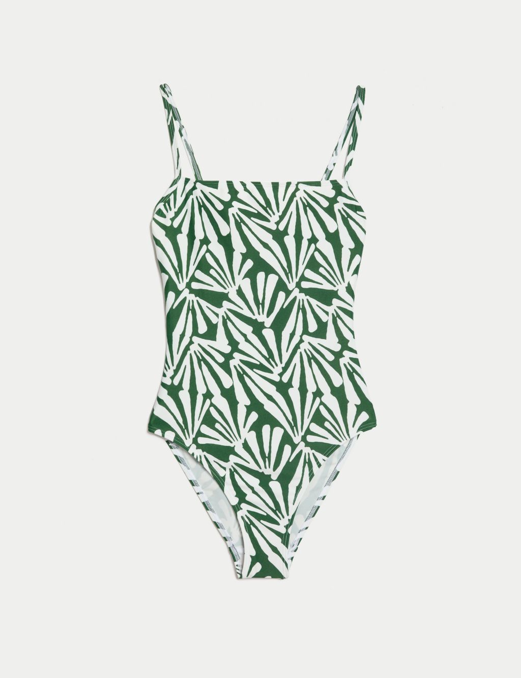 Printed Square Neck Swimsuit 1 of 5