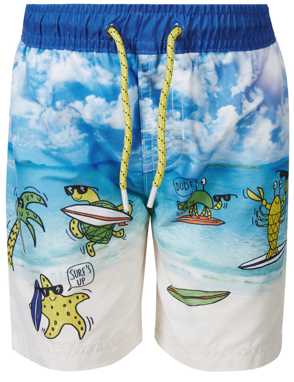 Printed Swim Shorts (0-5 Years) 2 of 4