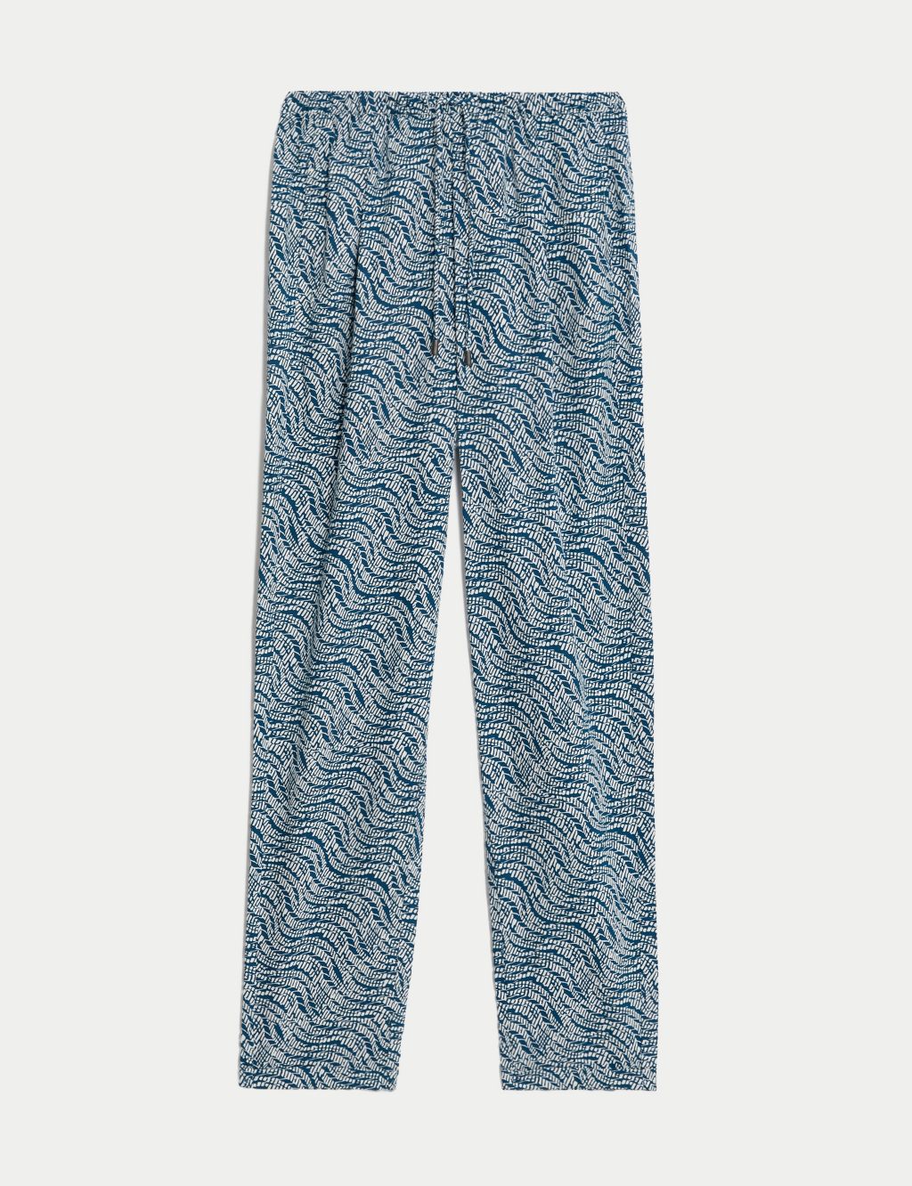 Printed Tapered Ankle Grazer Trousers 1 of 5