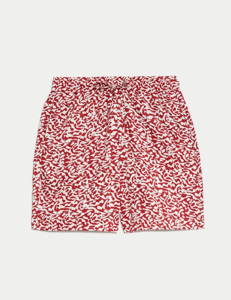 Printed Twill Shorts 2 of 5