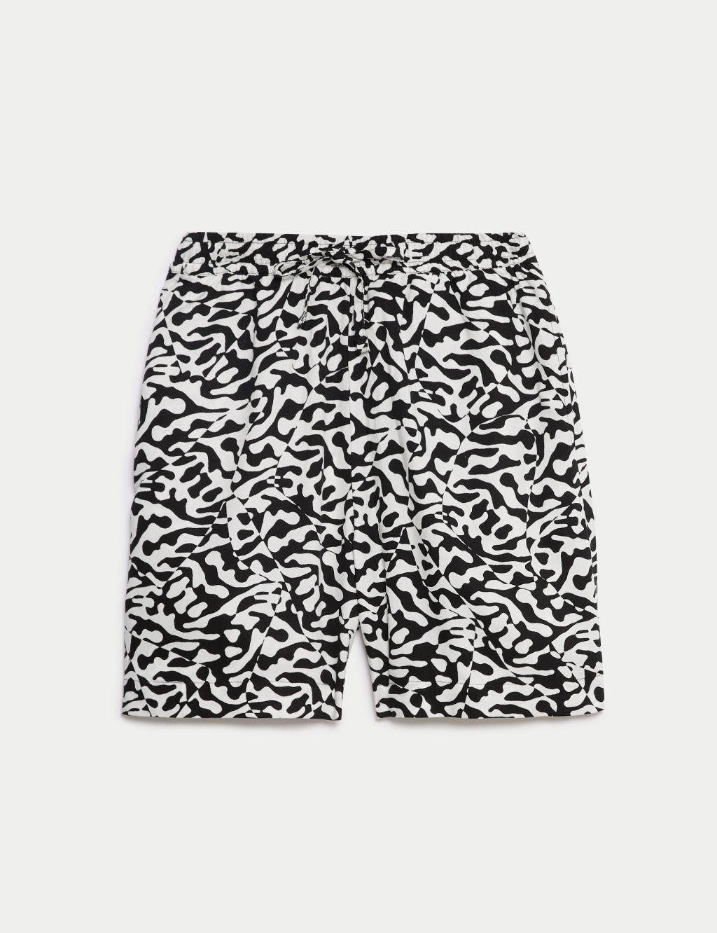 Printed Twill Shorts 1 of 5