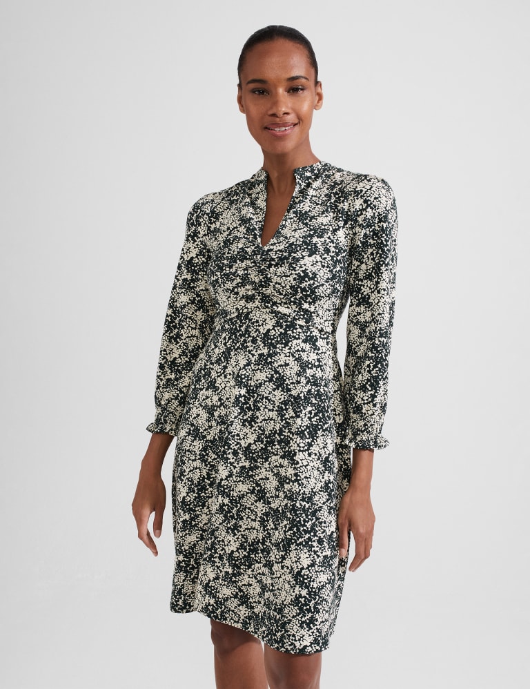 Hobbs black cheap shift dress