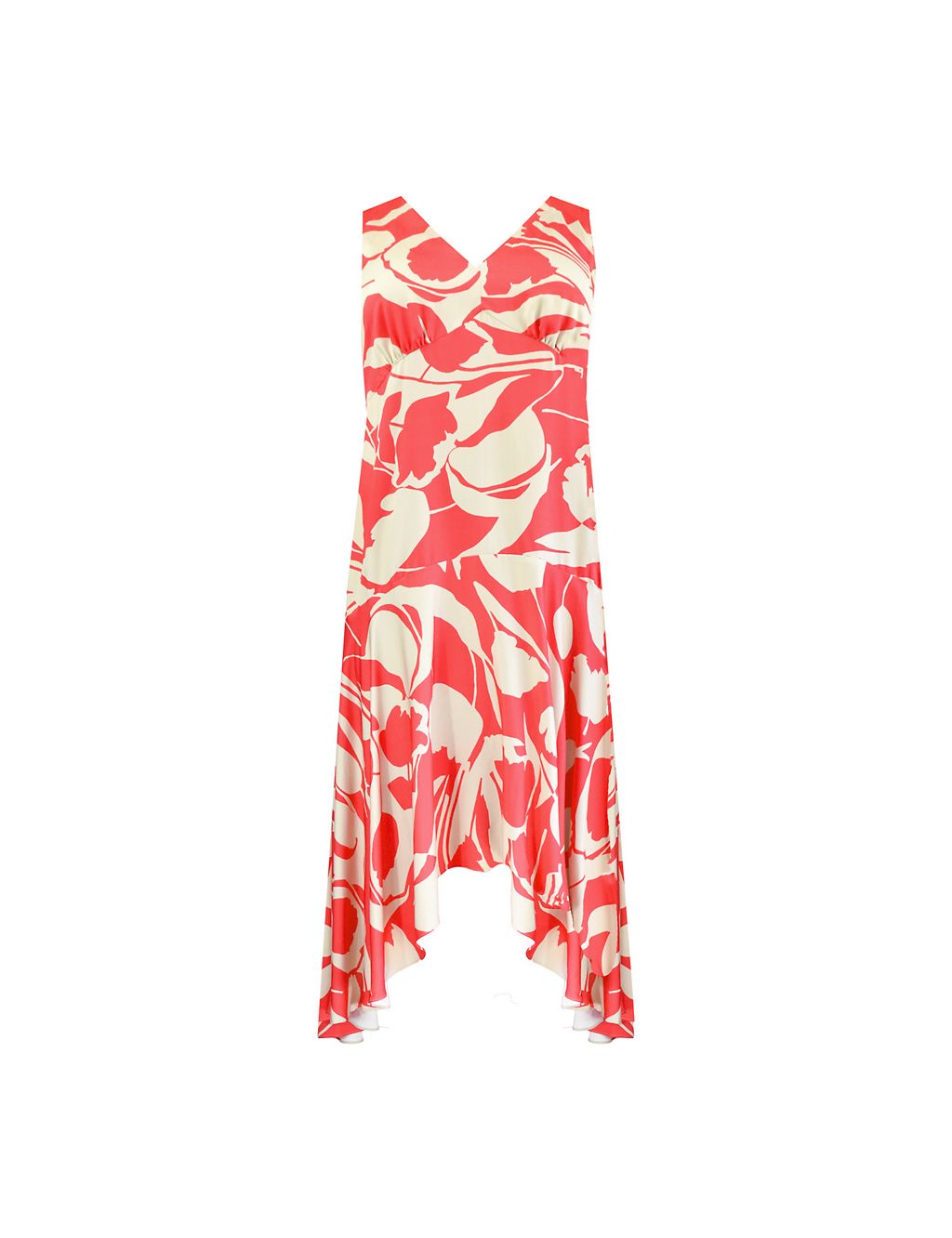 Printed V-Neck Maxi Tiered Dress 1 of 9