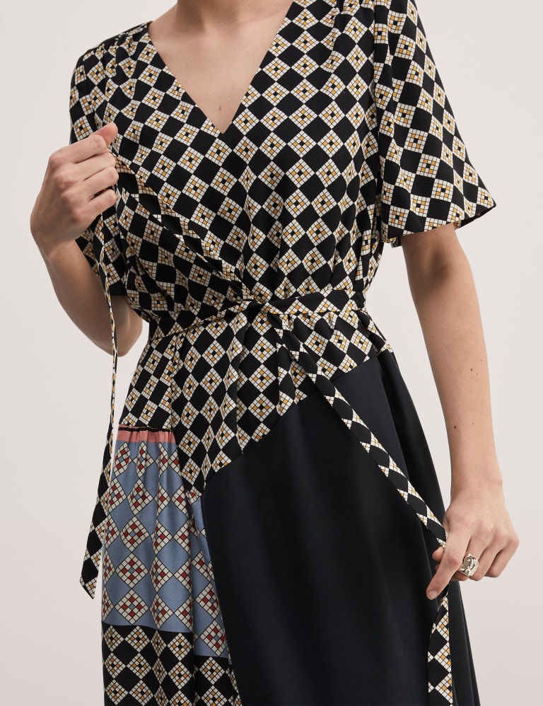 Jaeger shop wrap dress