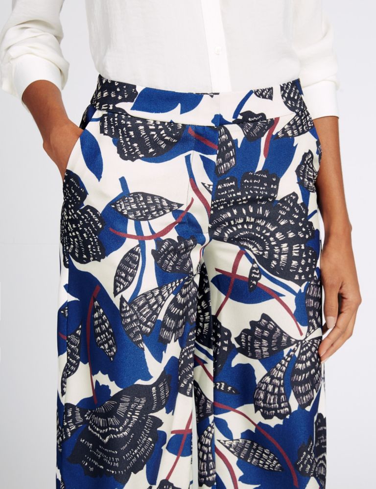 Printed Wide Leg Trousers 5 of 6