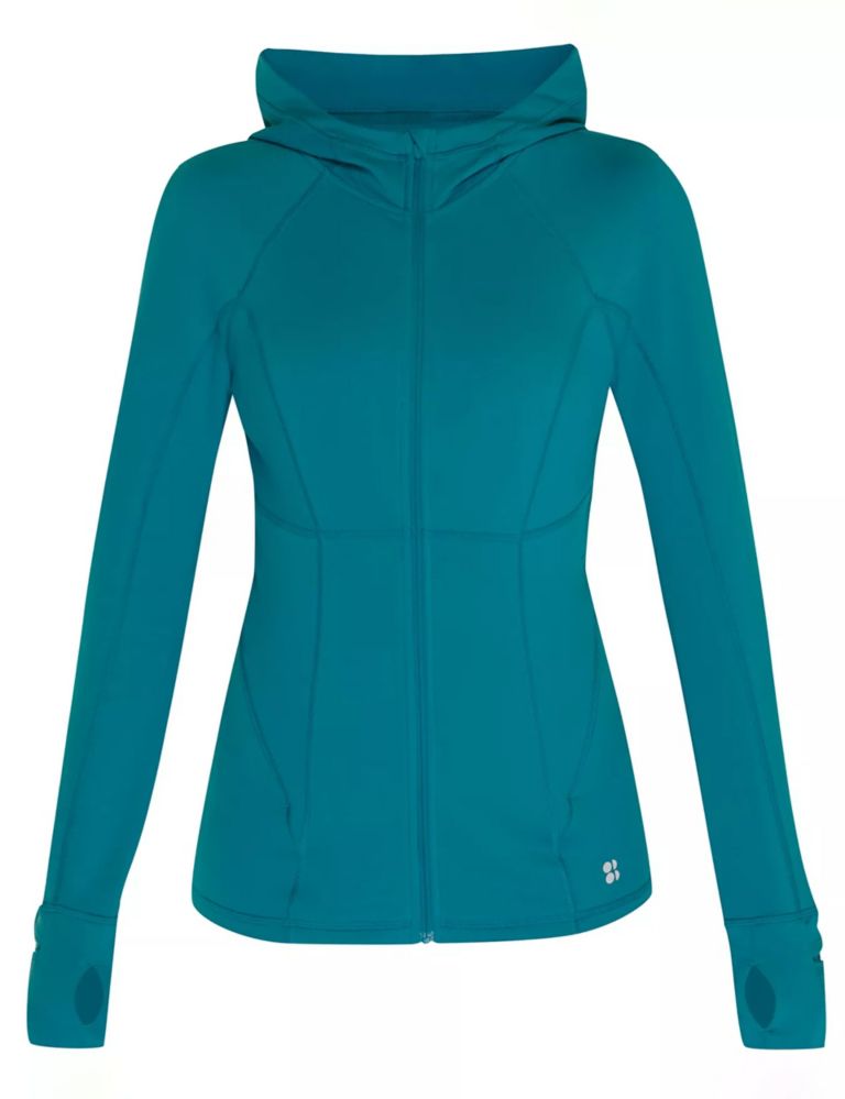 Pro Run Zip Up Hooded Sports Jacket 2 of 6