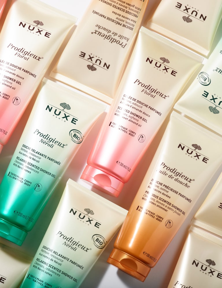Relaxing shower gel top