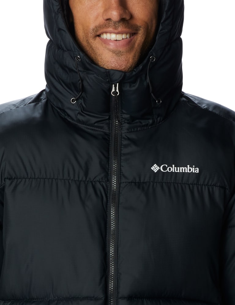 Puffect Hooded Puffer Jacket Columbia M S