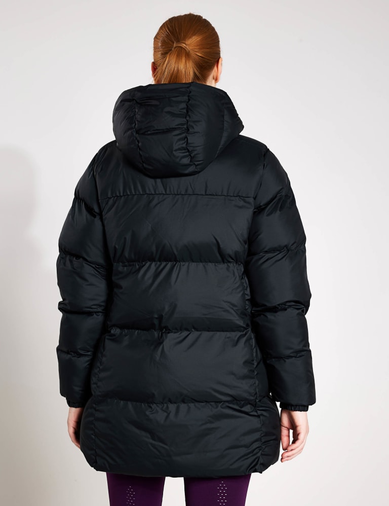 Columbia long black 2025 puffer coat