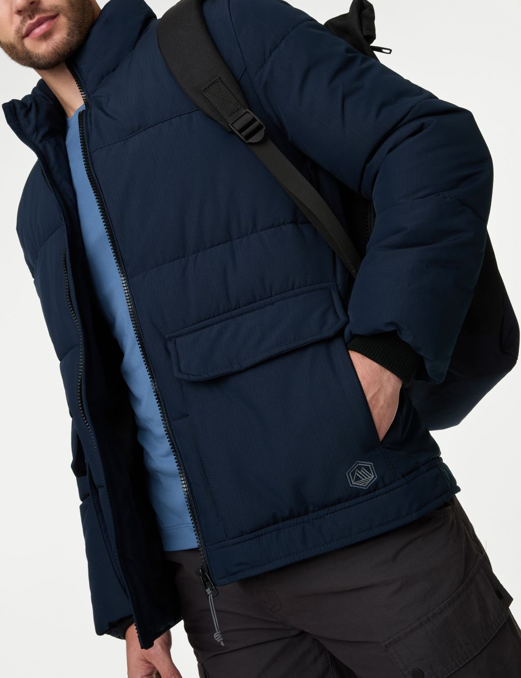 Buy Puffer Jacket with Thermowarmth™ | M&S Collection | M&S