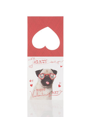 Pug Valentine's Day Card Image 2 of 3