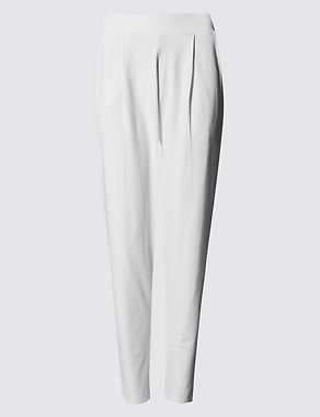 Pull On Tapered Leg Trousers Image 2 of 3