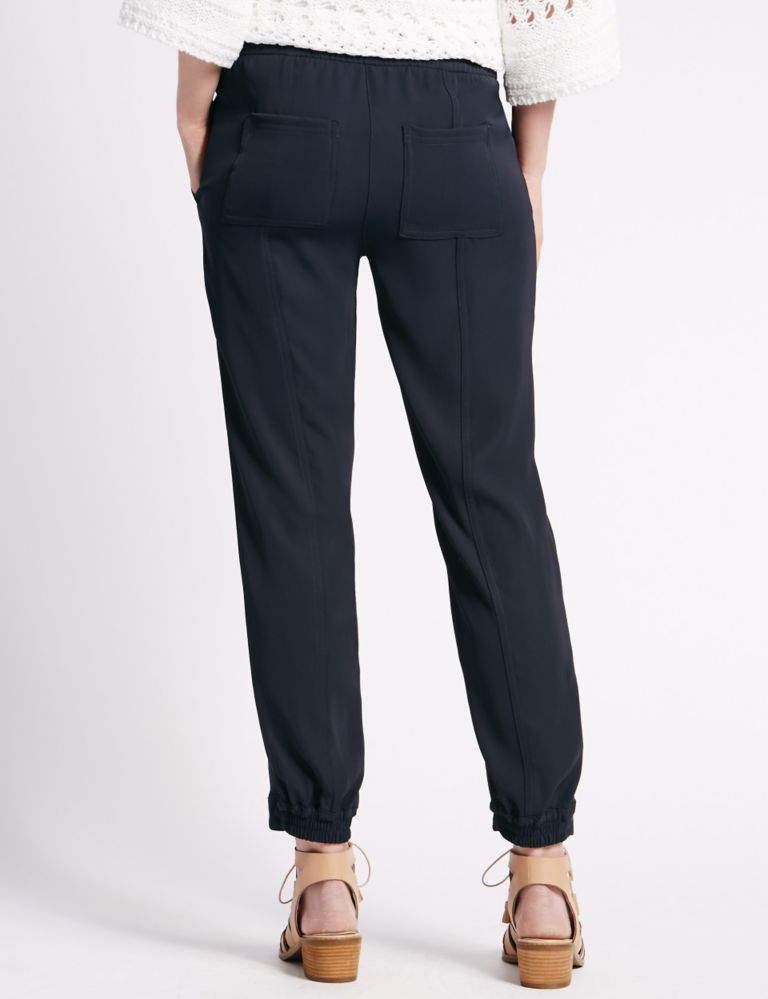 Pull On Tapered Leg Trousers 3 of 3