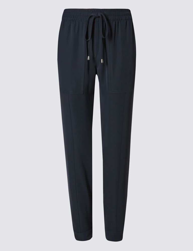 Pull On Tapered Leg Trousers 2 of 3