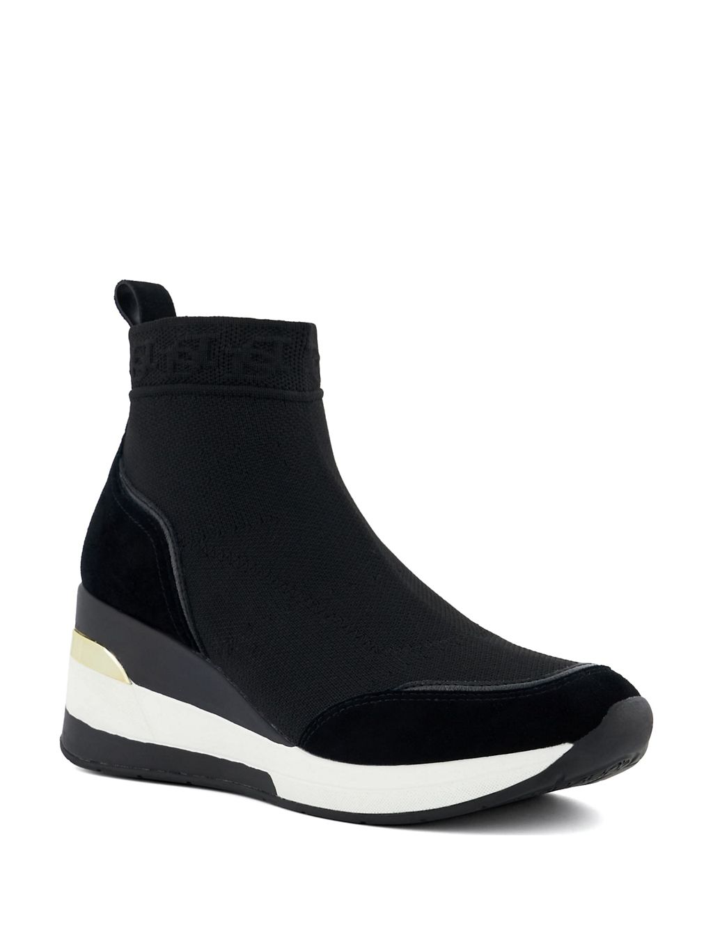 Pull On Wedge Trainers | Dune London | M&S