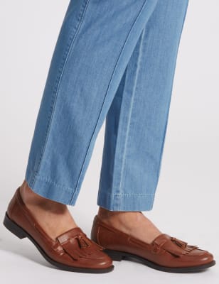 marks and spencer pull on jeans