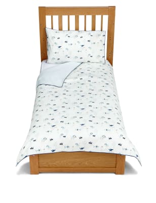 marks and spencer cot bed bedding