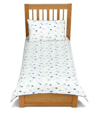 marks and spencer cot bed sheets