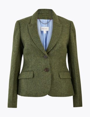 wool hacking jacket