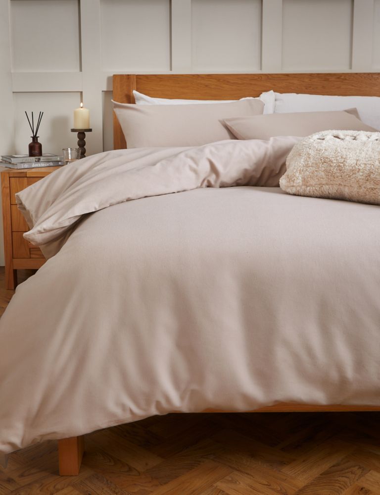 Pure Brushed Cotton Bedding Set 1 of 4