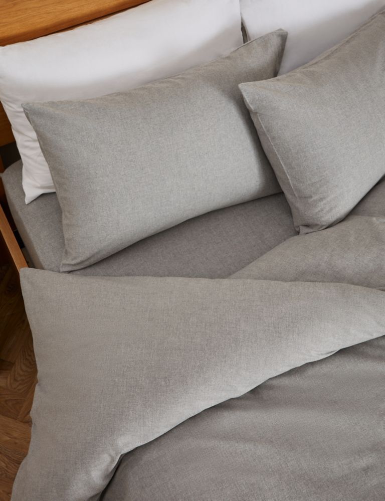 Pure Brushed Cotton Bedding Set 3 of 4