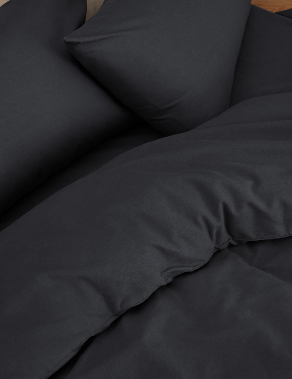 Pure Brushed Cotton Bedding Set M&S Collection M&S