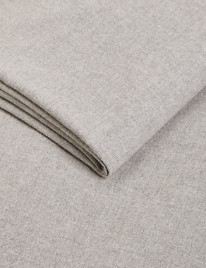 Pure Brushed Cotton Fitted Sheet Image 2 of 3