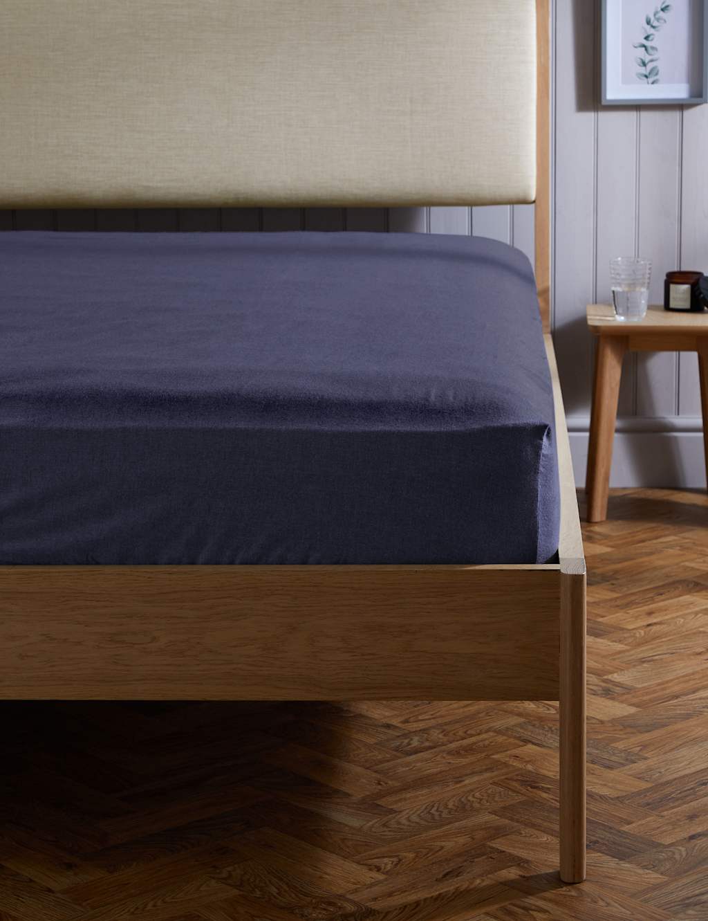 Pure Brushed Cotton Fitted Sheet 1 of 3