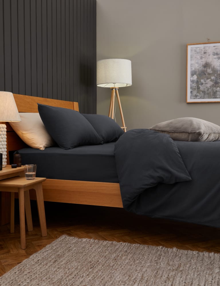 Brushed cotton hot sale sheets