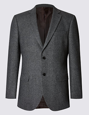 Pure Cashmere 2 Button Jacket Image 2 of 7