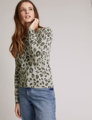 Marks and clearance spencer leopard cardigan