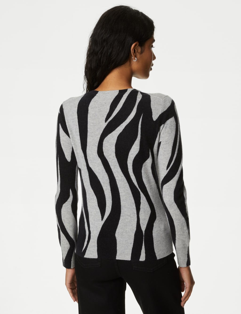 Leopard print jumper marks and spencer top