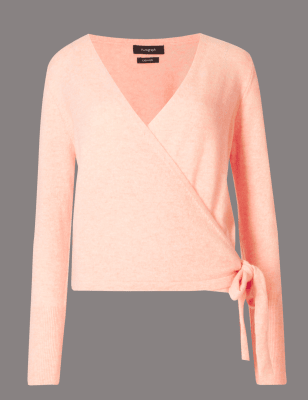 Ballet wrap sale sweater cashmere