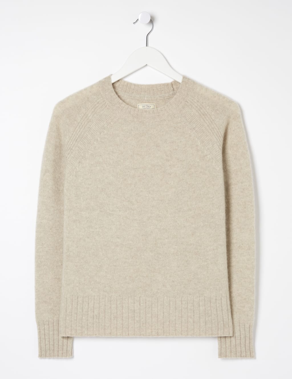 Pure Cashmere Crew Neck Jumper FatFace M S