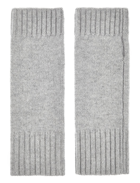 Pure Cashmere Fingerless Gloves | M&S Collection | M&S