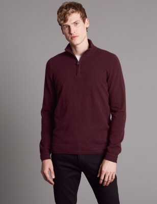 marks and spencer mens cashmere sweaters