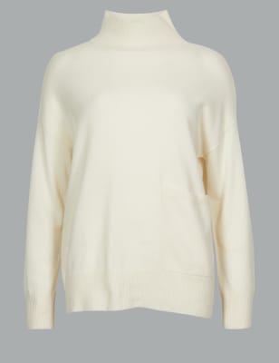 Pure Cashmere High Neck Jumper