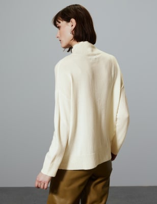 Pure Cashmere High Neck Jumper