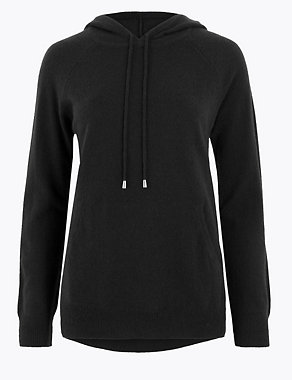 Pure Cashmere Hoodie Image 2 of 5