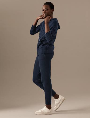 Pure Cashmere Knitted Relaxed Hoodie 8 of 10