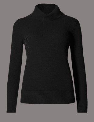 cashmere polo neck ladies