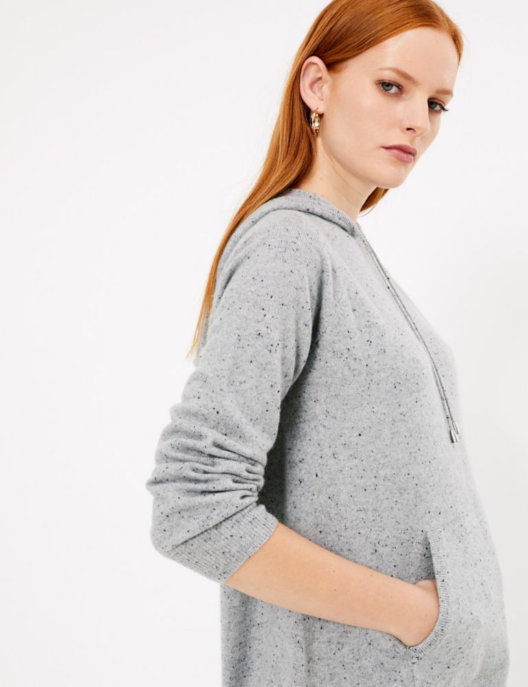 Pure Cashmere Relaxed Fit Hoodie 3 of 5