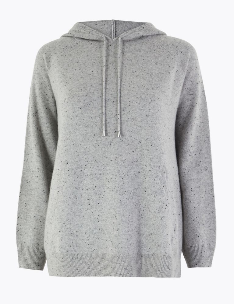Pure Cashmere Relaxed Fit Hoodie 2 of 5