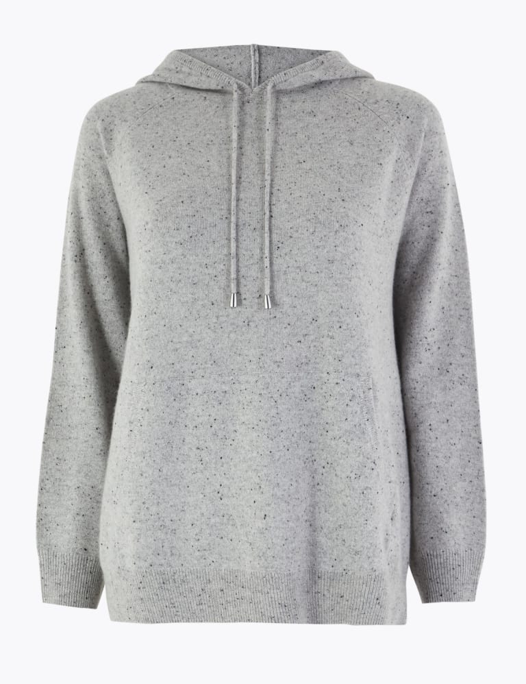 M&s cashmere hoodie hot sale