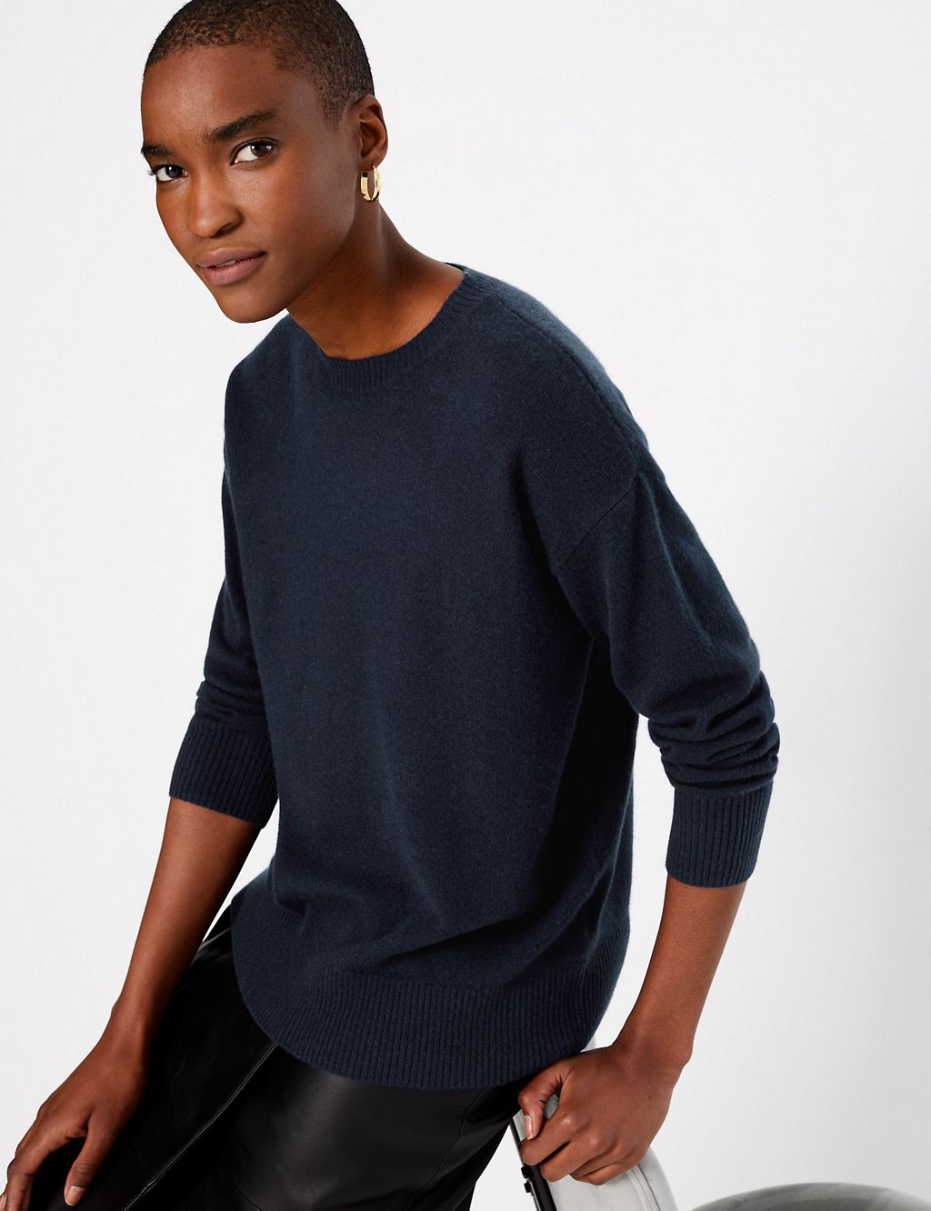 Pure Cashmere Relaxed Fit Jumper | Autograph | M&S