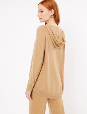 Pure Cashmere Relaxed Hoodie | Autograph | M&S