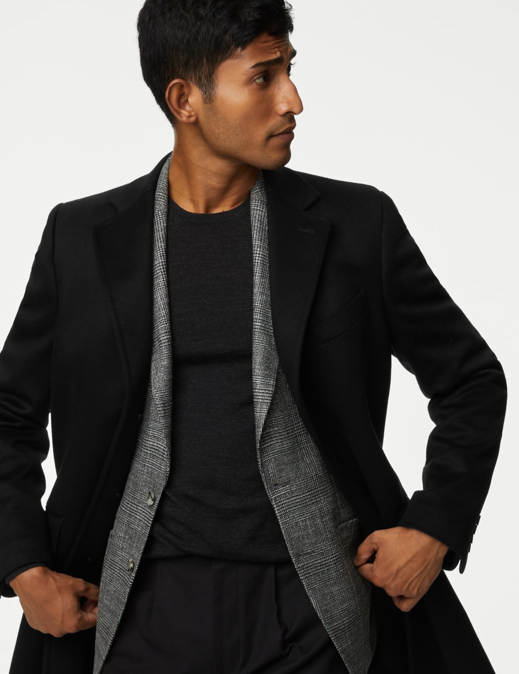 100 cashmere overcoat mens discount
