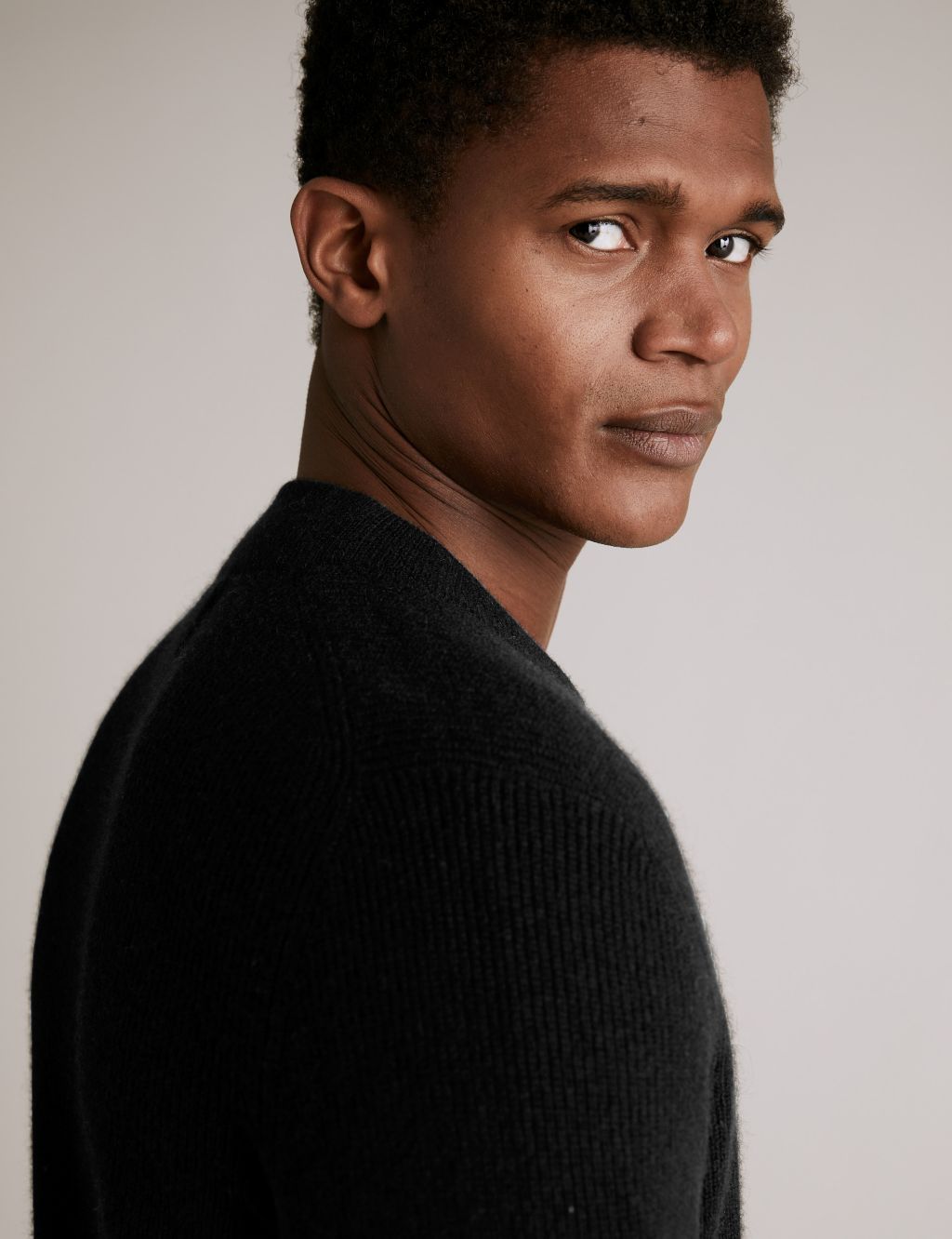 Pure Cashmere Ribbed Knitted Bomber | Autograph | M&S
