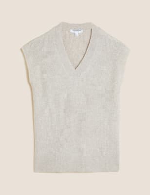 cashmere vest